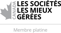 Soci&eacute;t&eacute; les mieux g&eacute;r&eacute;es au Canada - membre platine